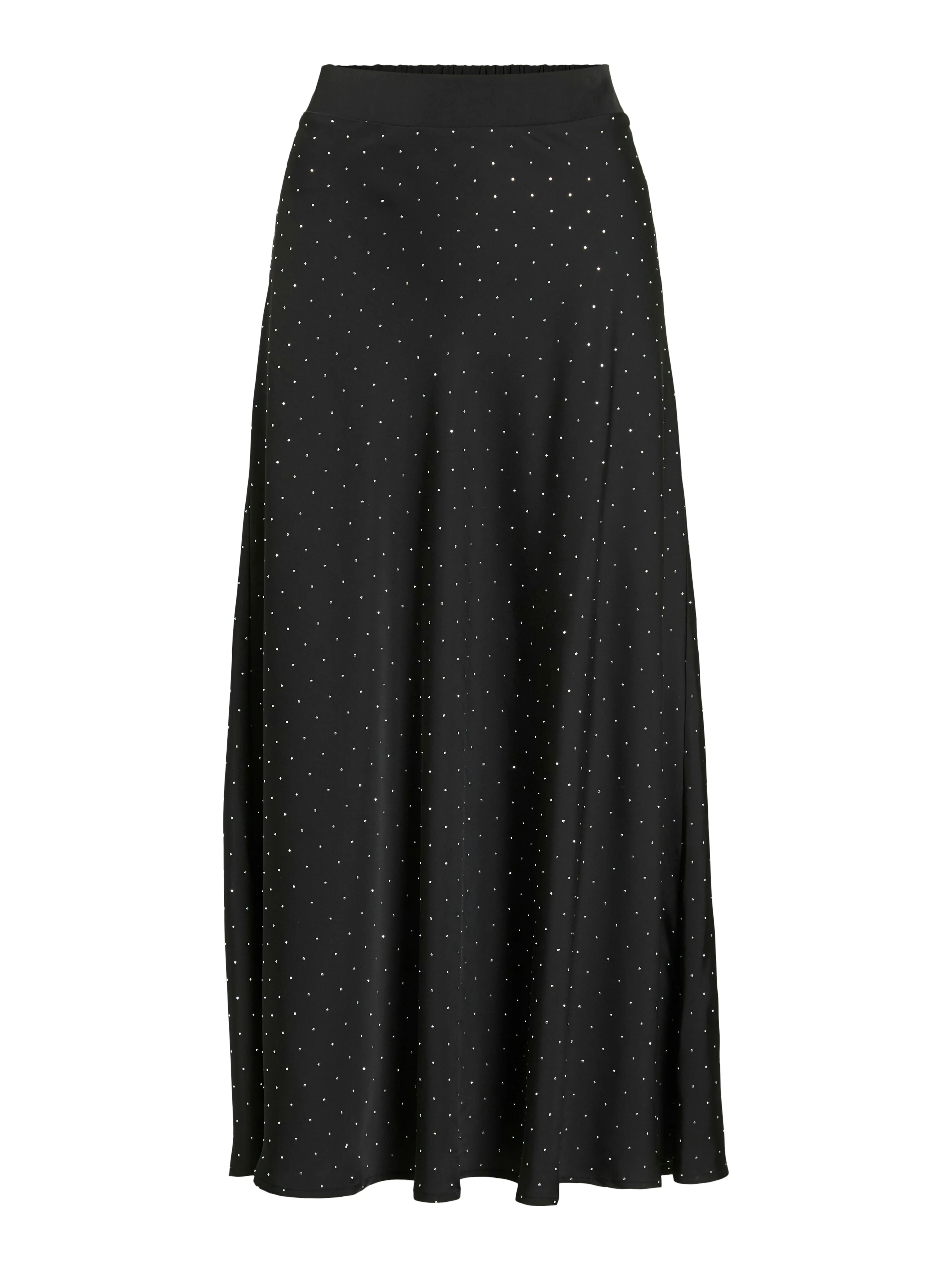 Liza Rhinestone Midi Skirt (Black Beauty) - Image 2