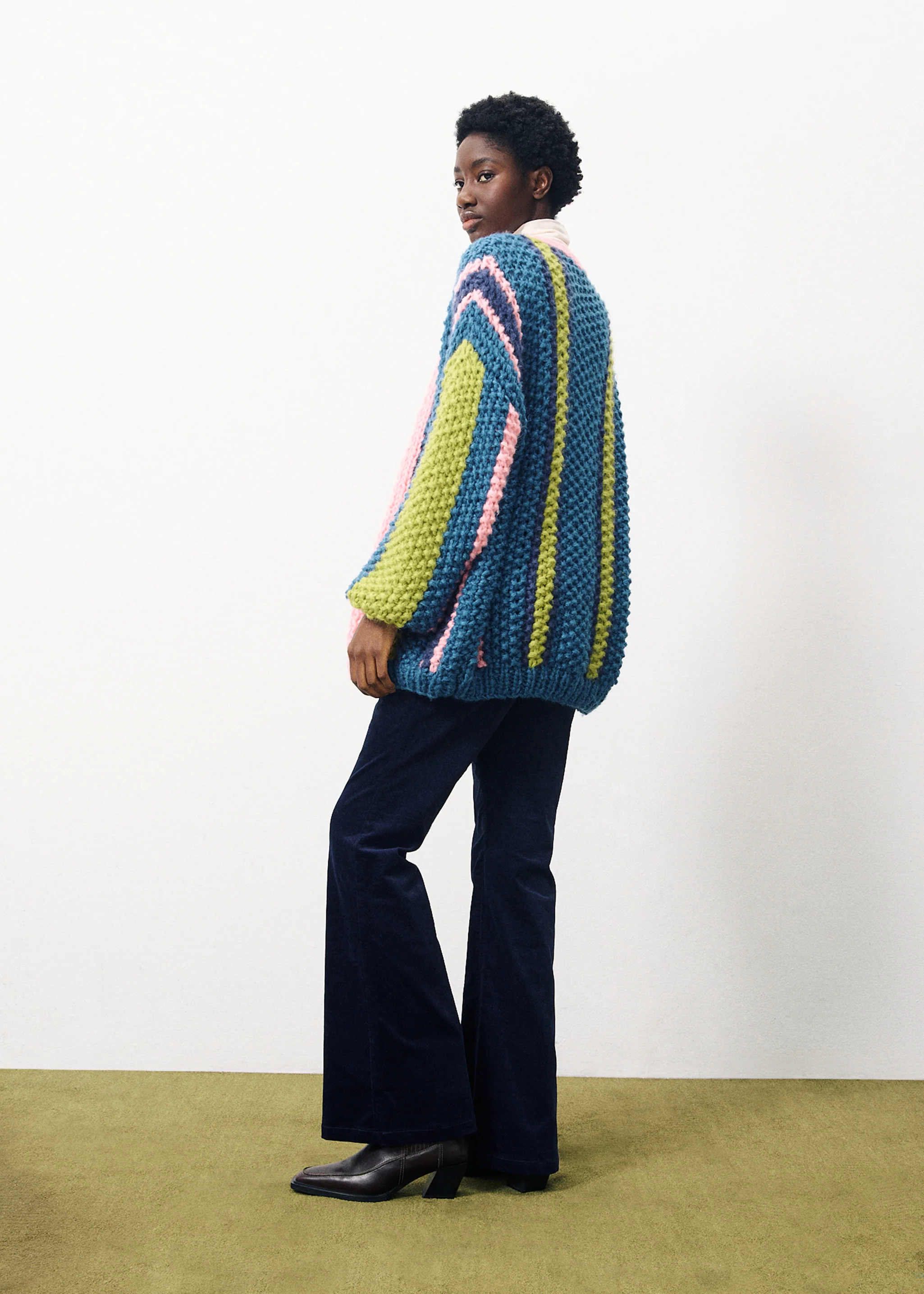 Lobelia Cardigan (Multicolour) - Image 3