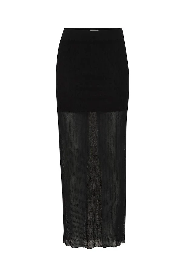 Lola Maxi Skirt (Black) - Image 6
