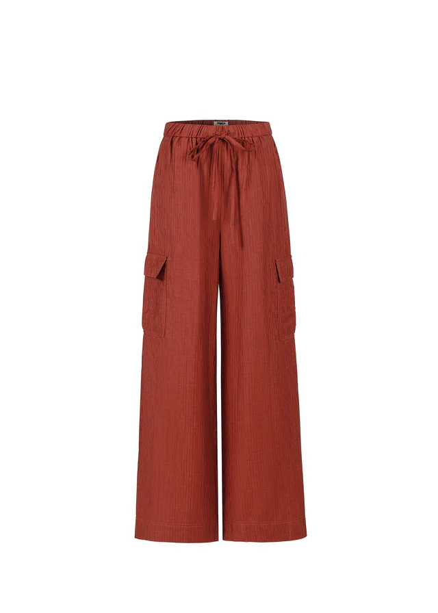 Loreen Cargo Pants (Rust) - Image 6