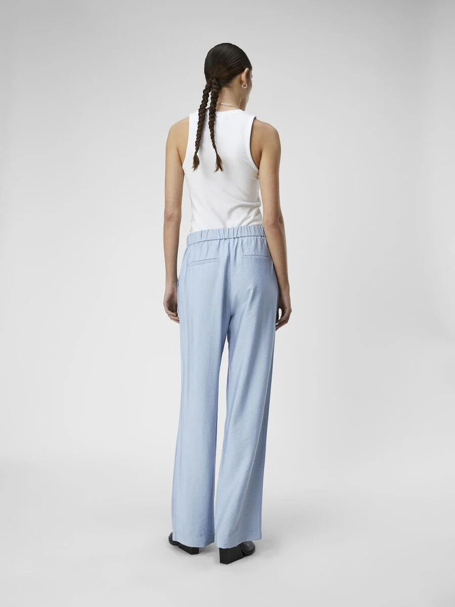LOVATO WIDE LEG TROUSERS (BRUNNERA BLUE) - Image 2