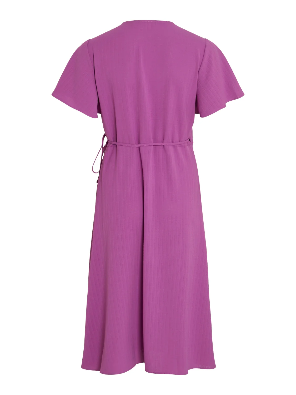 Lovie Wrap Midi Dress (Cattleya Orchid) - Image 7