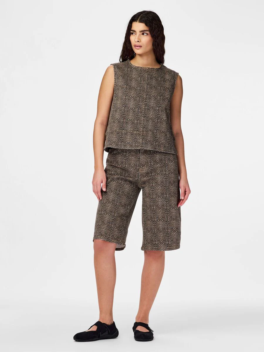 Lume Sleeveless Top (Rawhide/Mini Leo) - Image 6