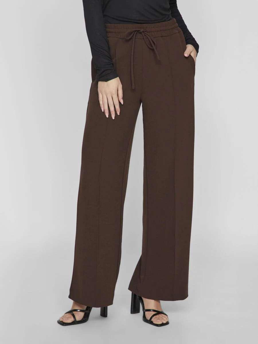 Luna Wide Leg Pants (Coffee Bean) - Image 2
