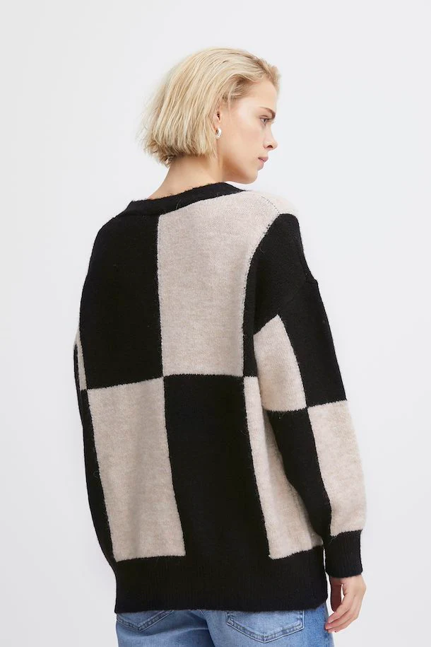 LURA CARDIGAN (METEORITE CHECK) - Image 6