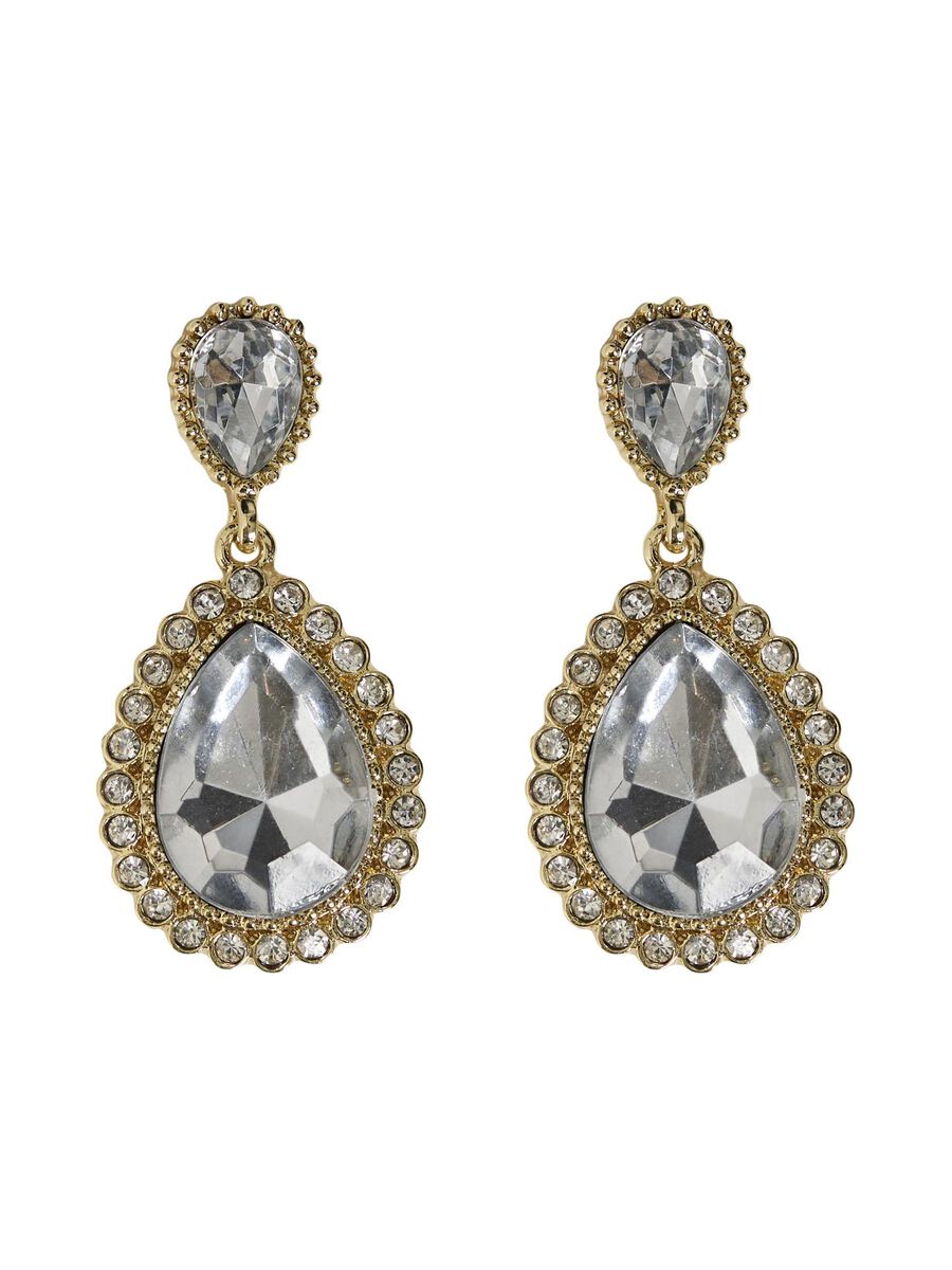 MACY DROP EARRINGS (CLOUD DANCER) - Image 2