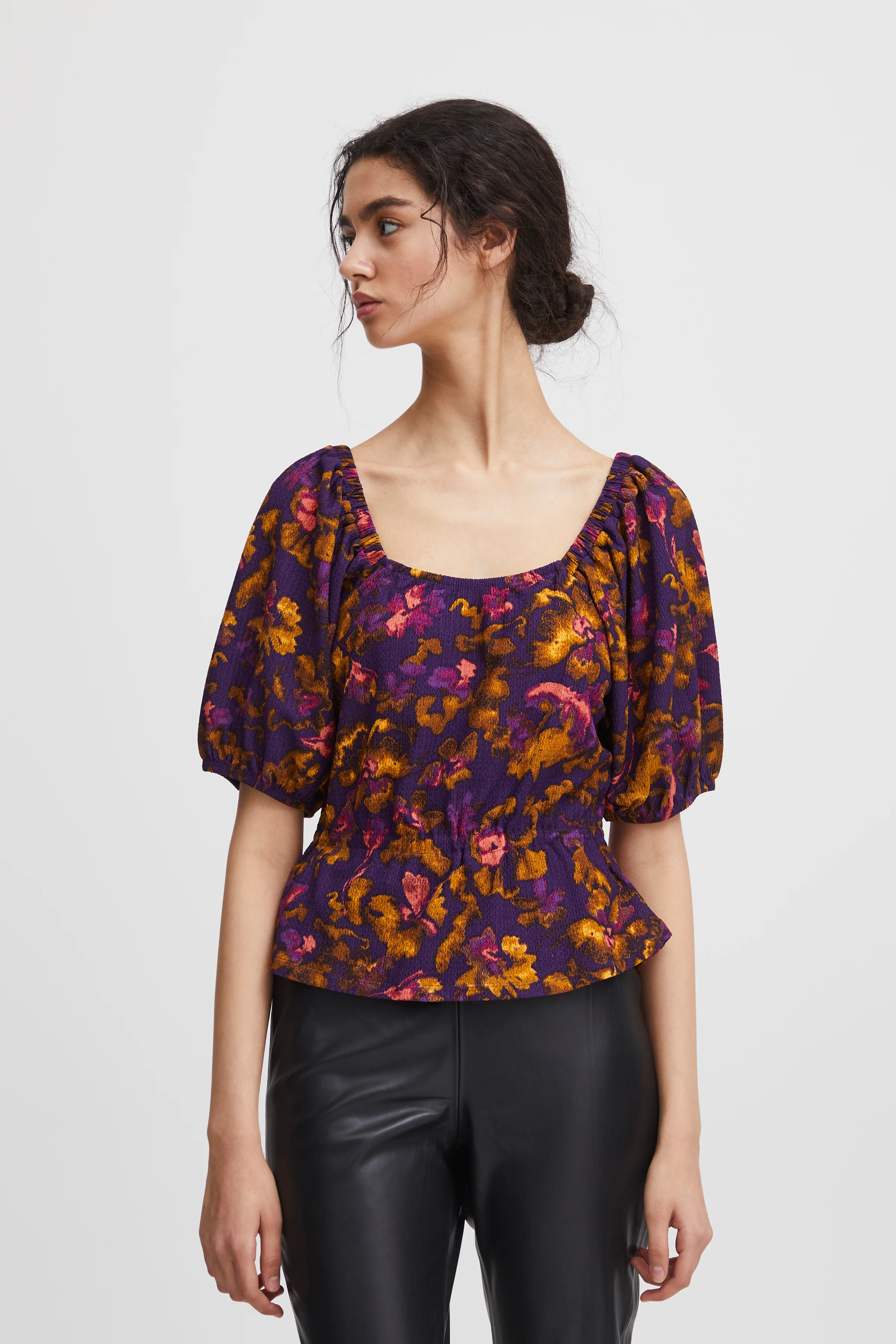 MAISE TOP (PURPLE MULTI FLOWER) - Image 4