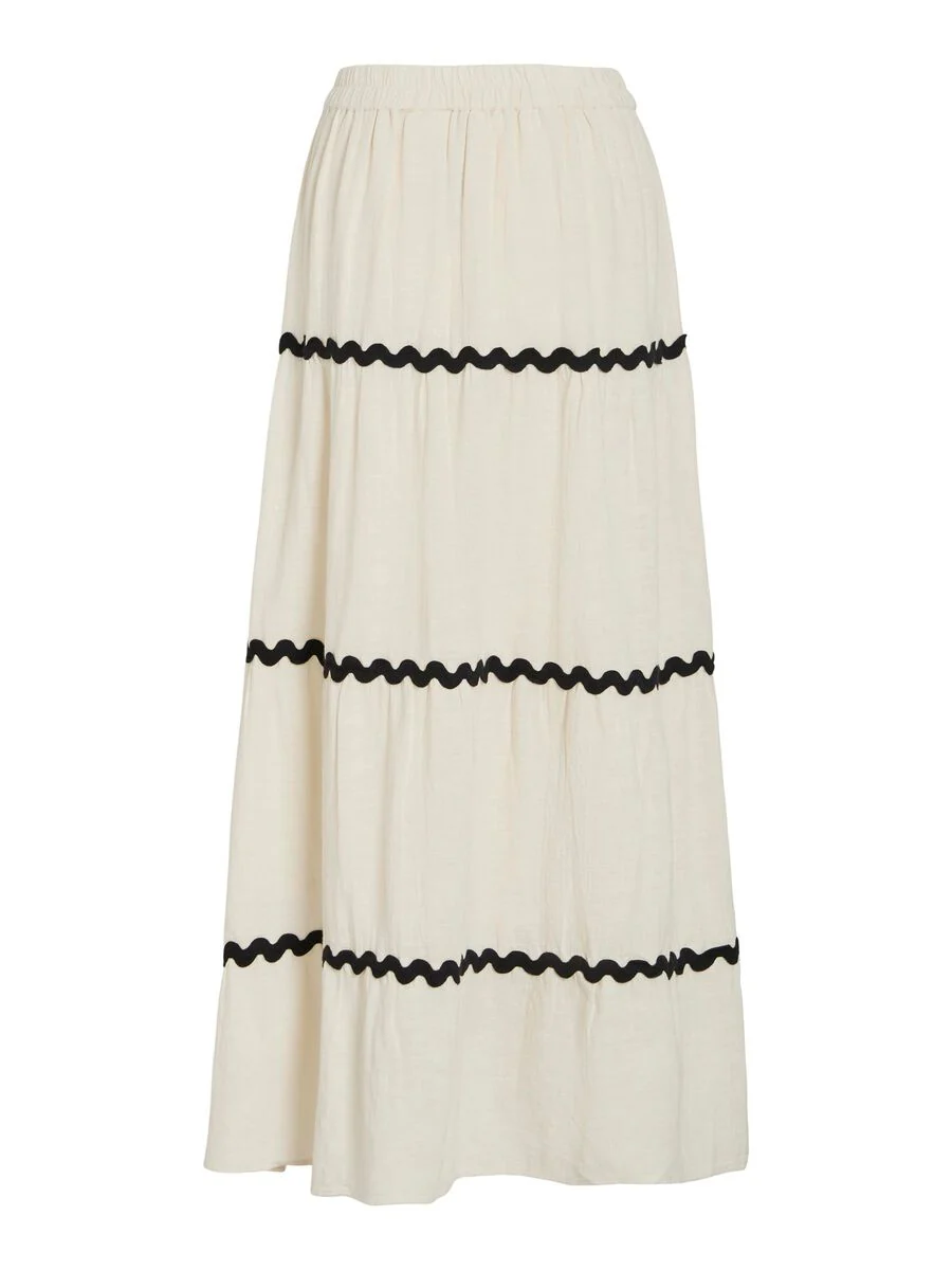 Manda High Waisted Maxi Skirt (Birch) - Image 5