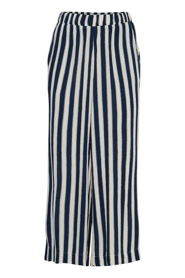 Marrakech Wide Leg Pants (Total Eclipse Stripe) - Image 8