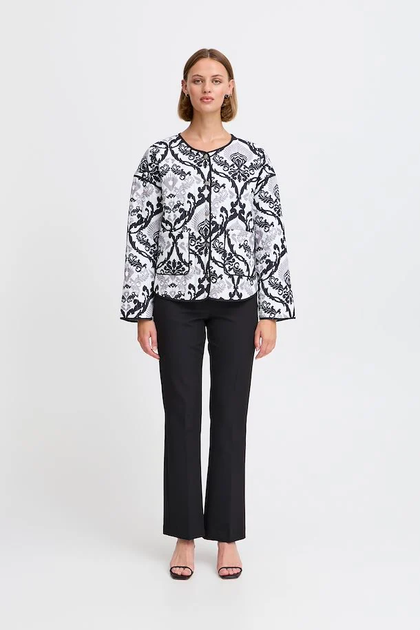 Maura Jacket (Black Paisley) - Image 3