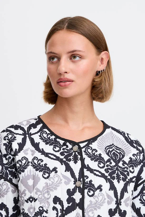 Maura Jacket (Black Paisley) - Image 4