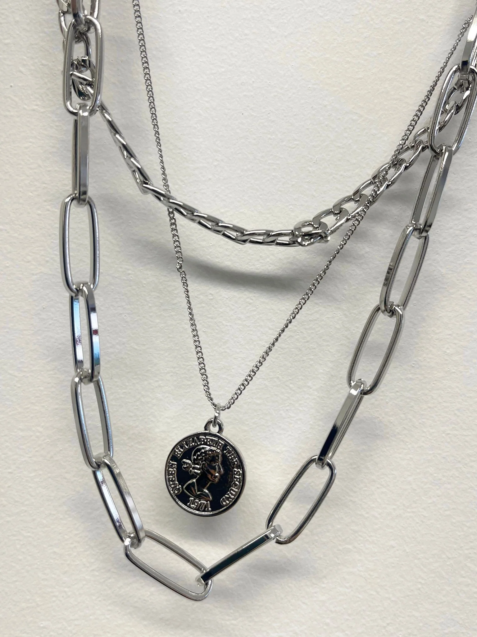 Mehia Combi Necklace (Silver) - Image 2