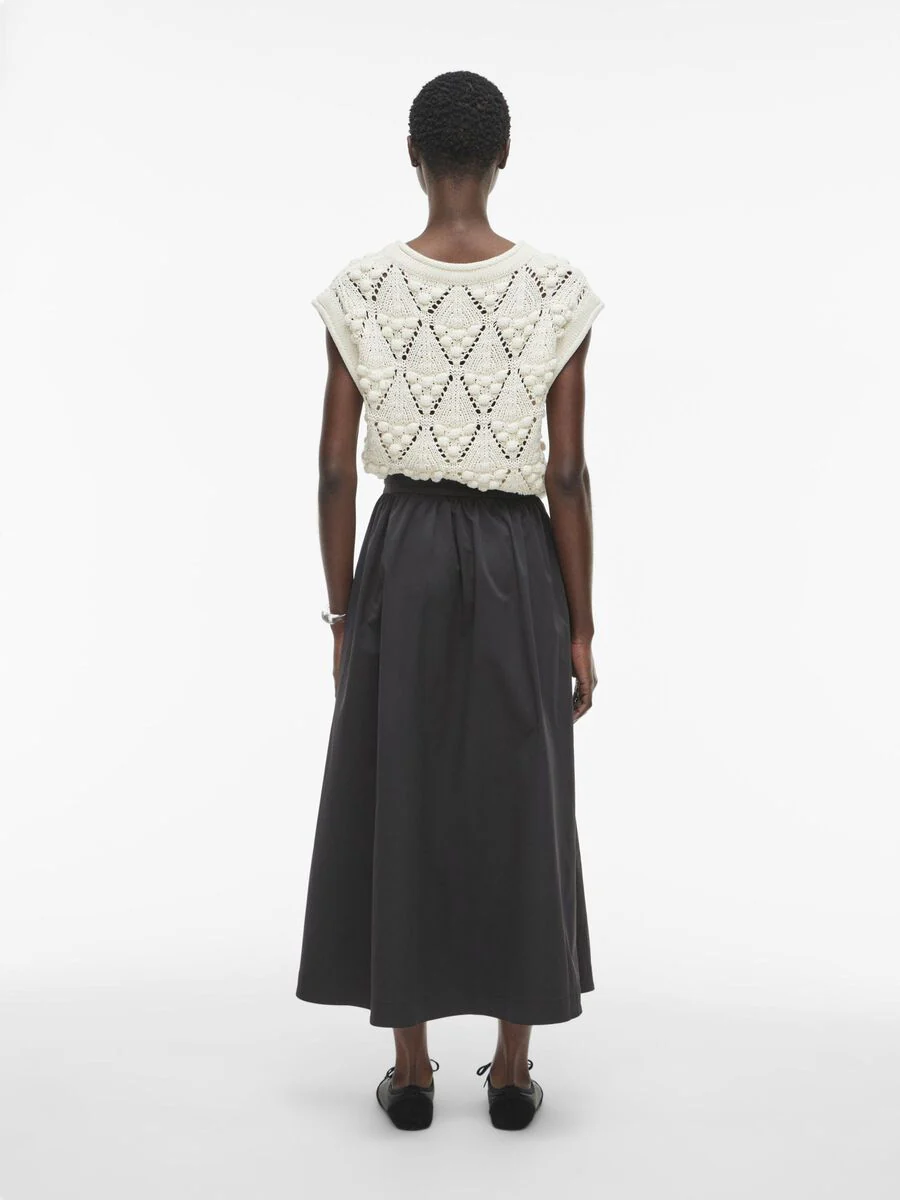 Melissa High Waisted Maxi Skirt (Meteorite) - Image 4