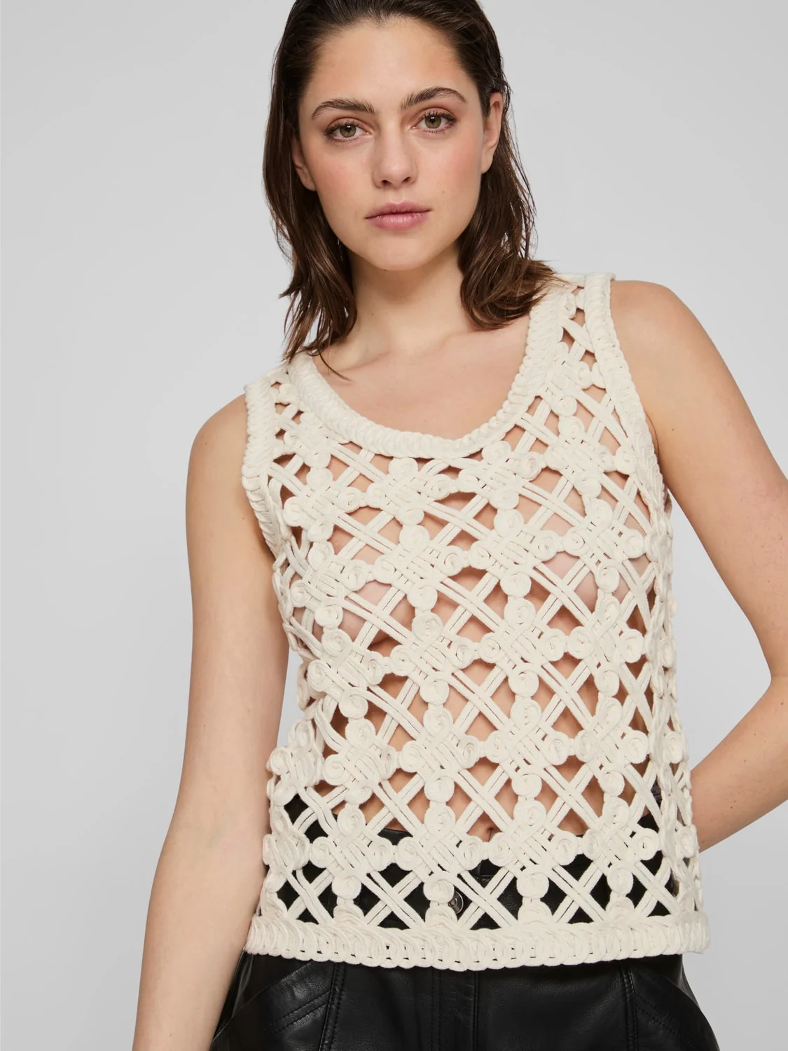 Melody Knit Top (Birch) - Image 3