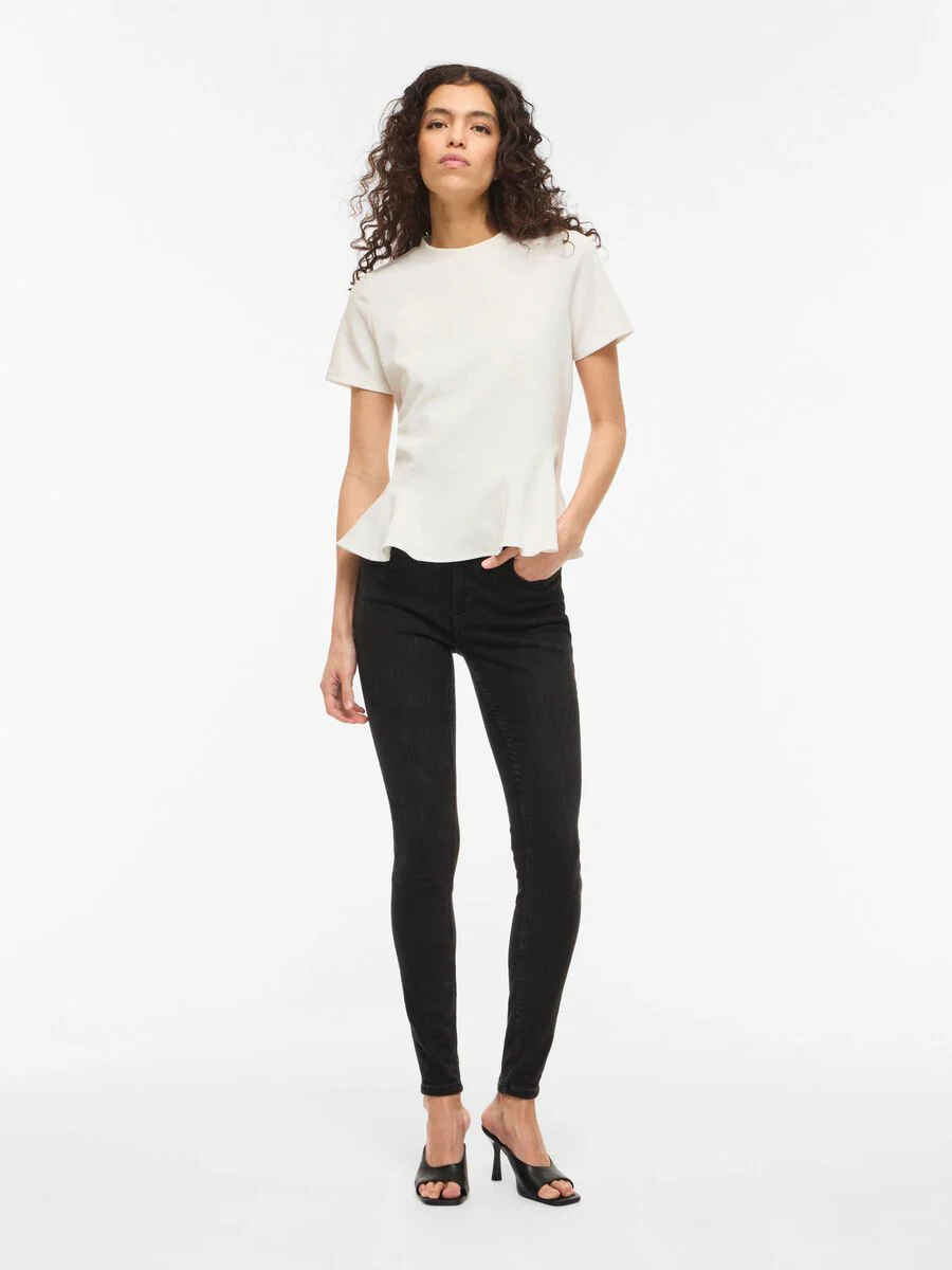 Mera Peplum T-Shirt (Snow White) - Image 2