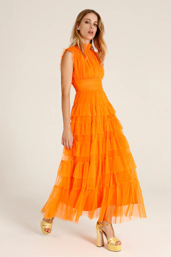 METIS DRESS (ORANGE) - Image 2