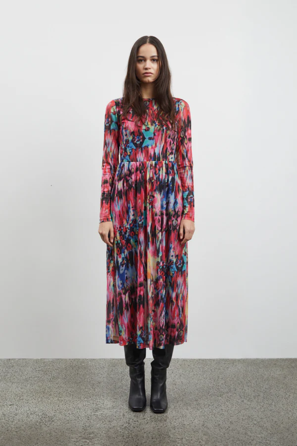 Metta Midi Dress (Bittersweet)