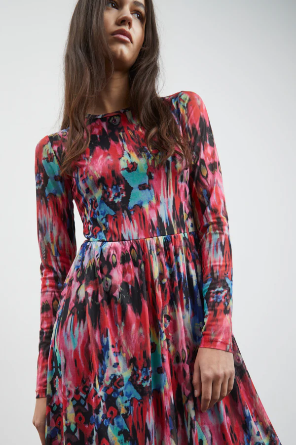 Metta Midi Dress (Bittersweet) - Image 2