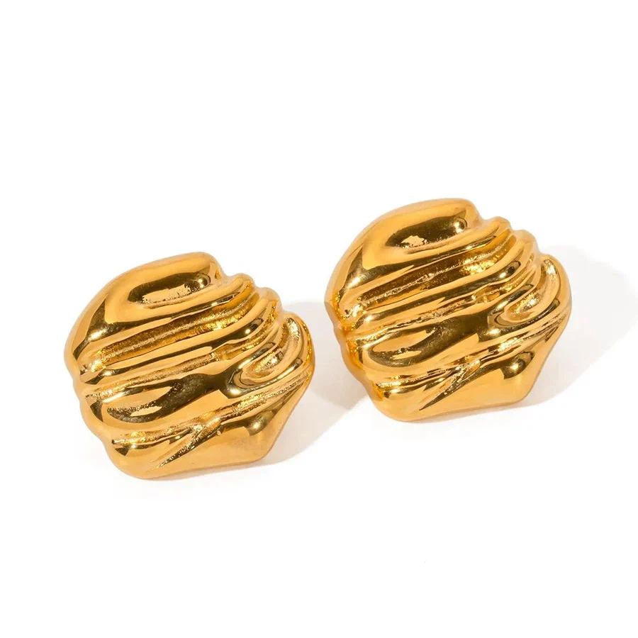 Midnight River Earrings (Gold) - Image 2