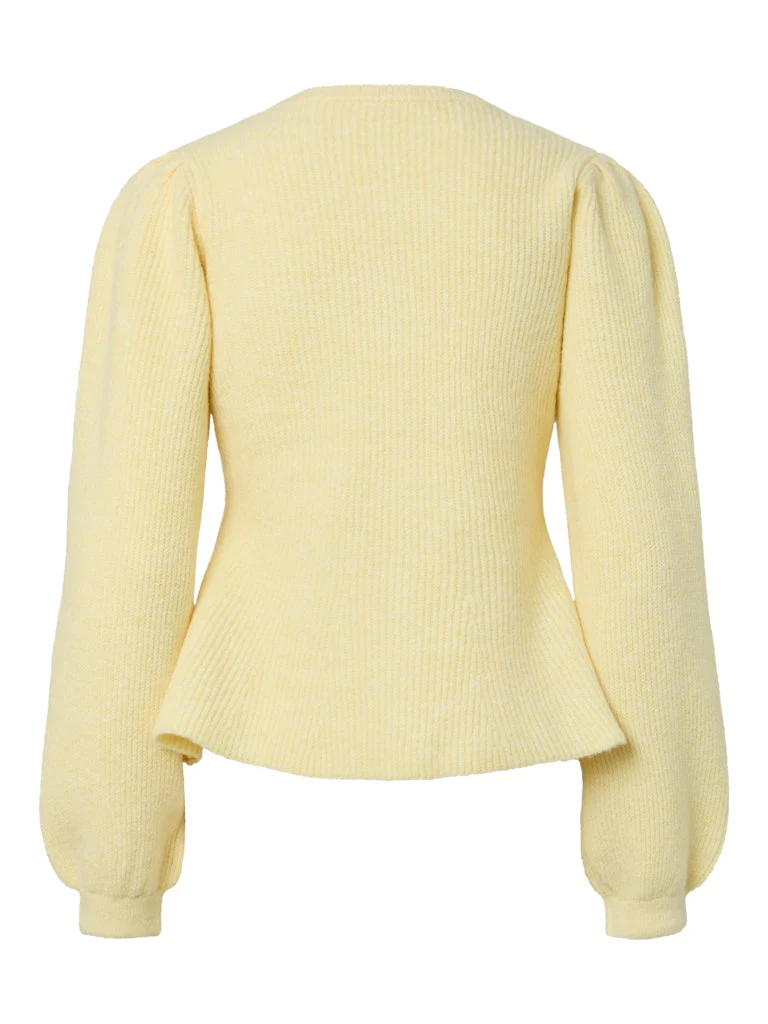 Milly Cardigan (Pale Banana/Melange) - Image 6