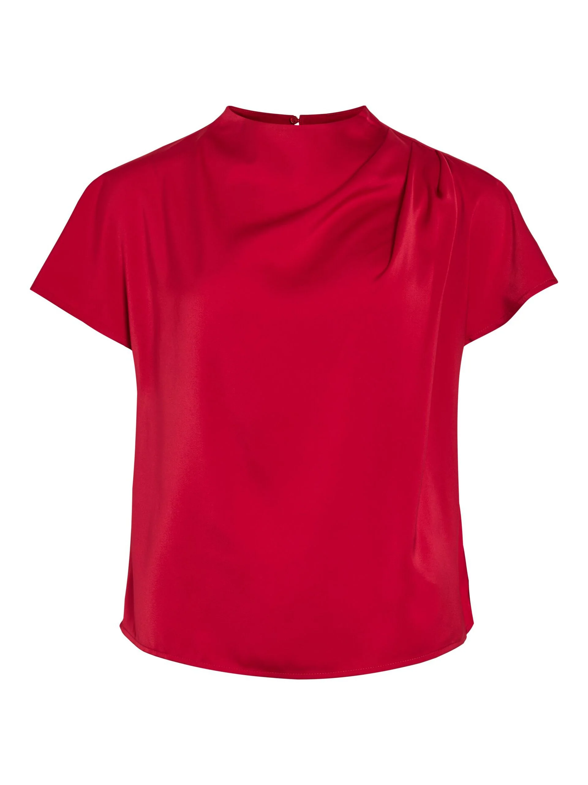 Mina Funnel Neck Top (Jester Red) - Image 5