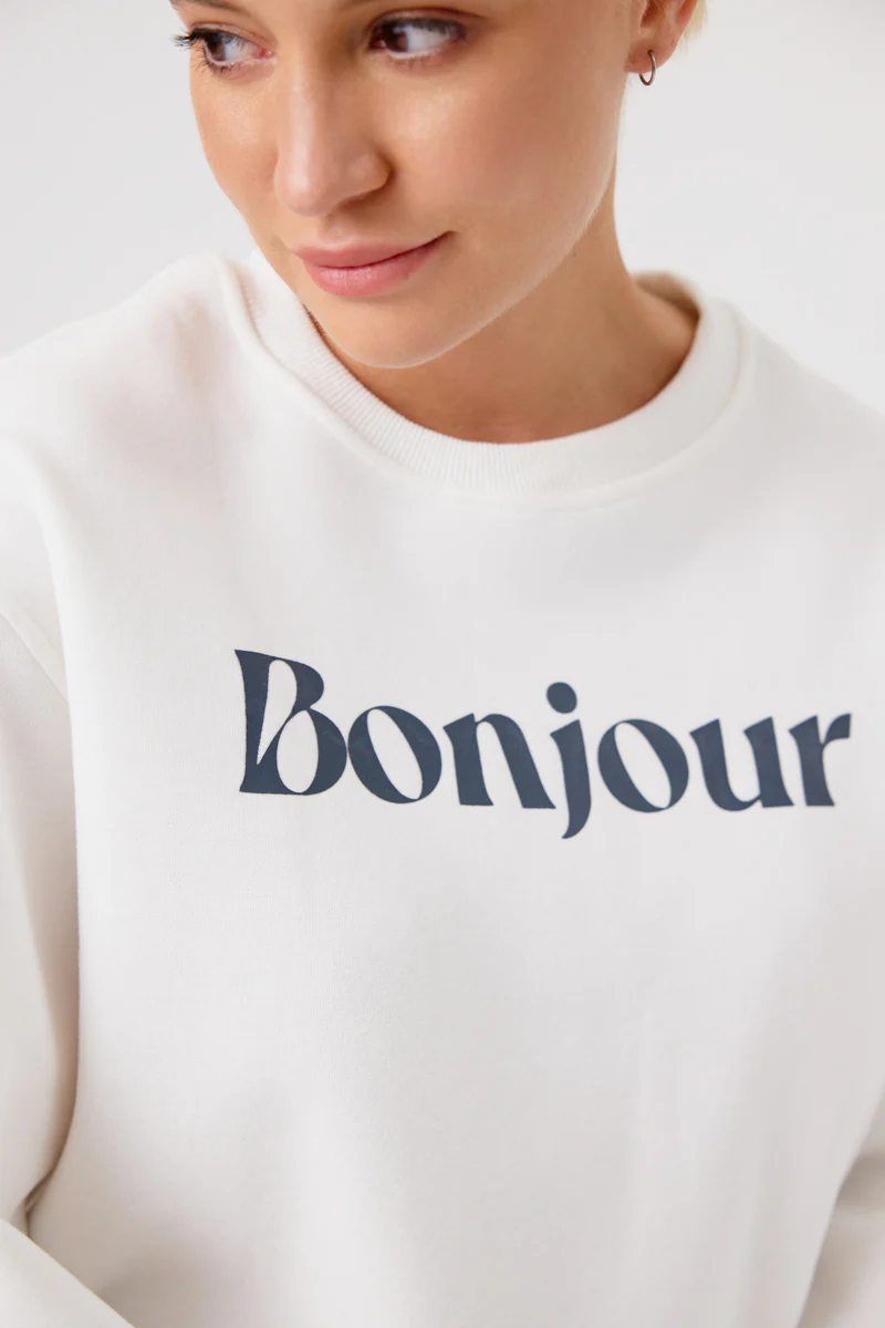 Mireille Sweatshirt (Off White) - Image 3