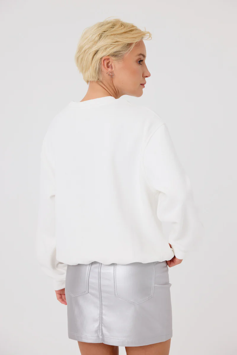 Mireille Sweatshirt (Off White) - Image 6