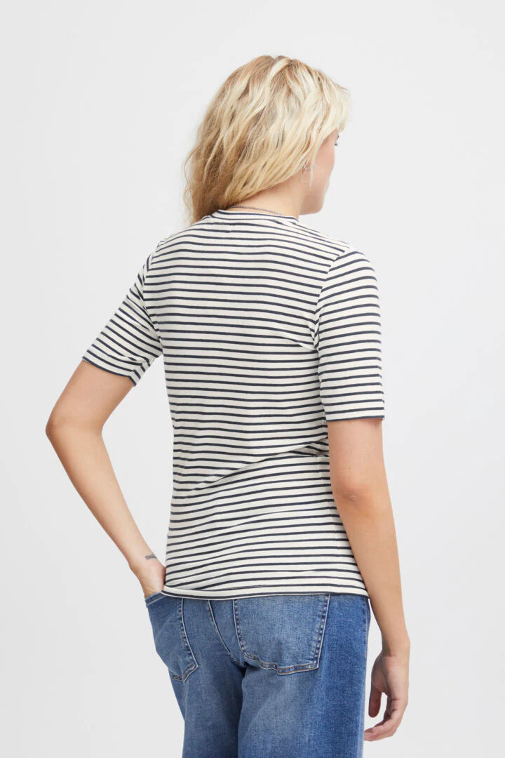MIRYA T-SHIRT (TOTAL ECLIPSE STRIPE) - Image 5