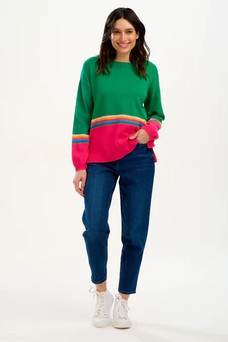 MOANA JUMPER (GREEN/PRISM) - Image 2