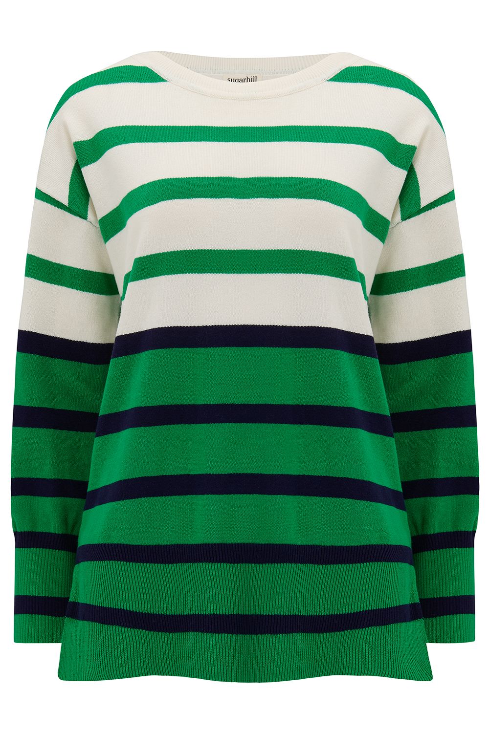 MOANA RELAXED JUMPER (GREEN) - Image 2