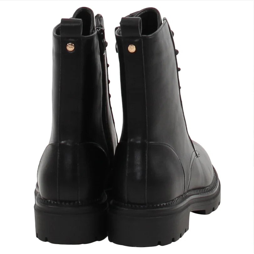 Mona Flat Boot (Black) - Image 5