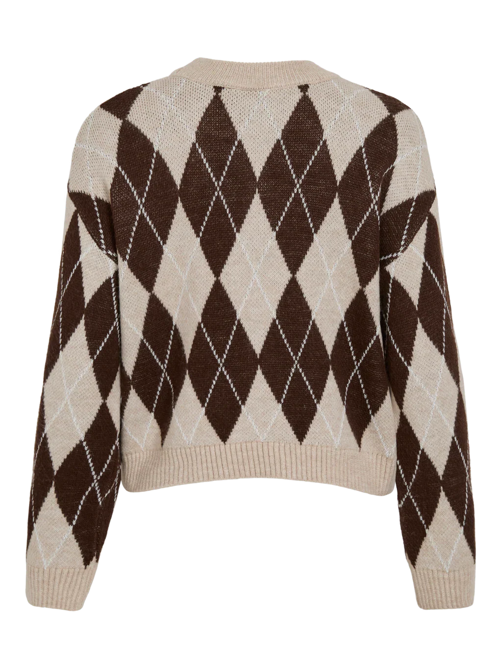 Mona Jumper (Coffee Bean/Check) - Image 2