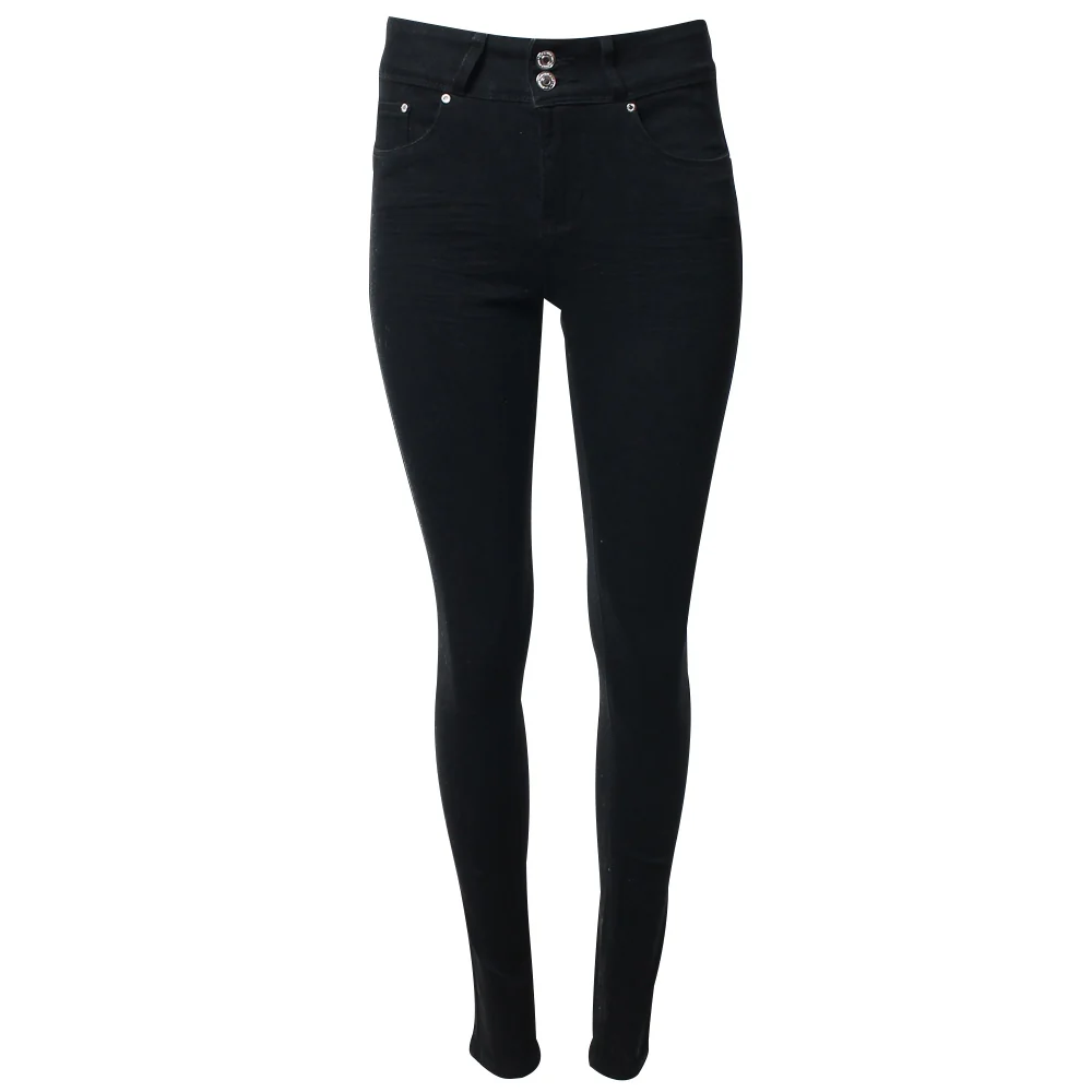 Mona Skinny Jean | Short (Black) - Image 3