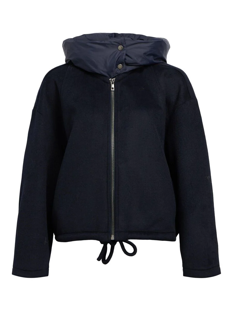Moore Wool Bomber Jacket (Sky Captain) - Image 6