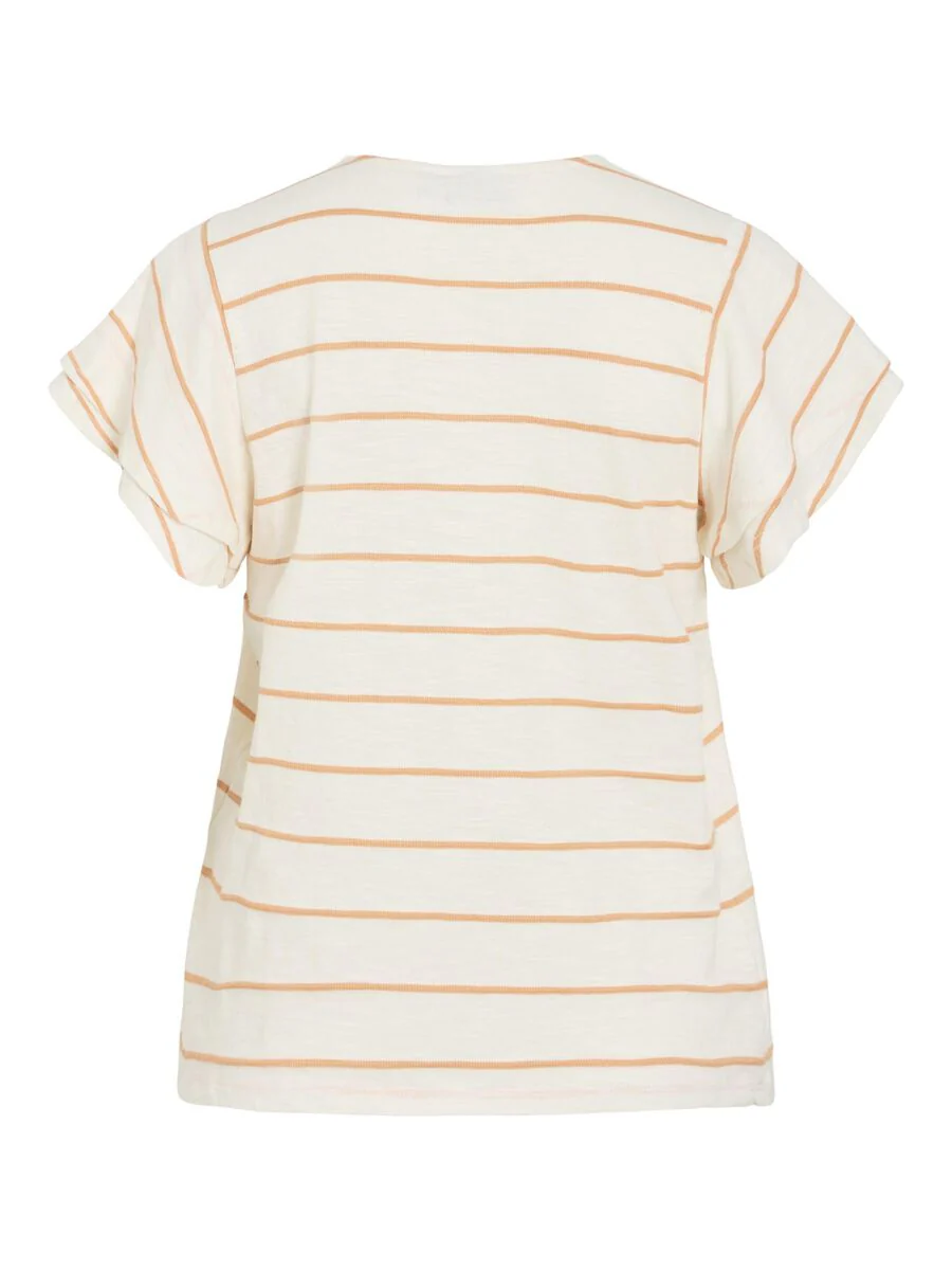Morley T-Shirt (Birch/Cadmium Orange) - Image 7