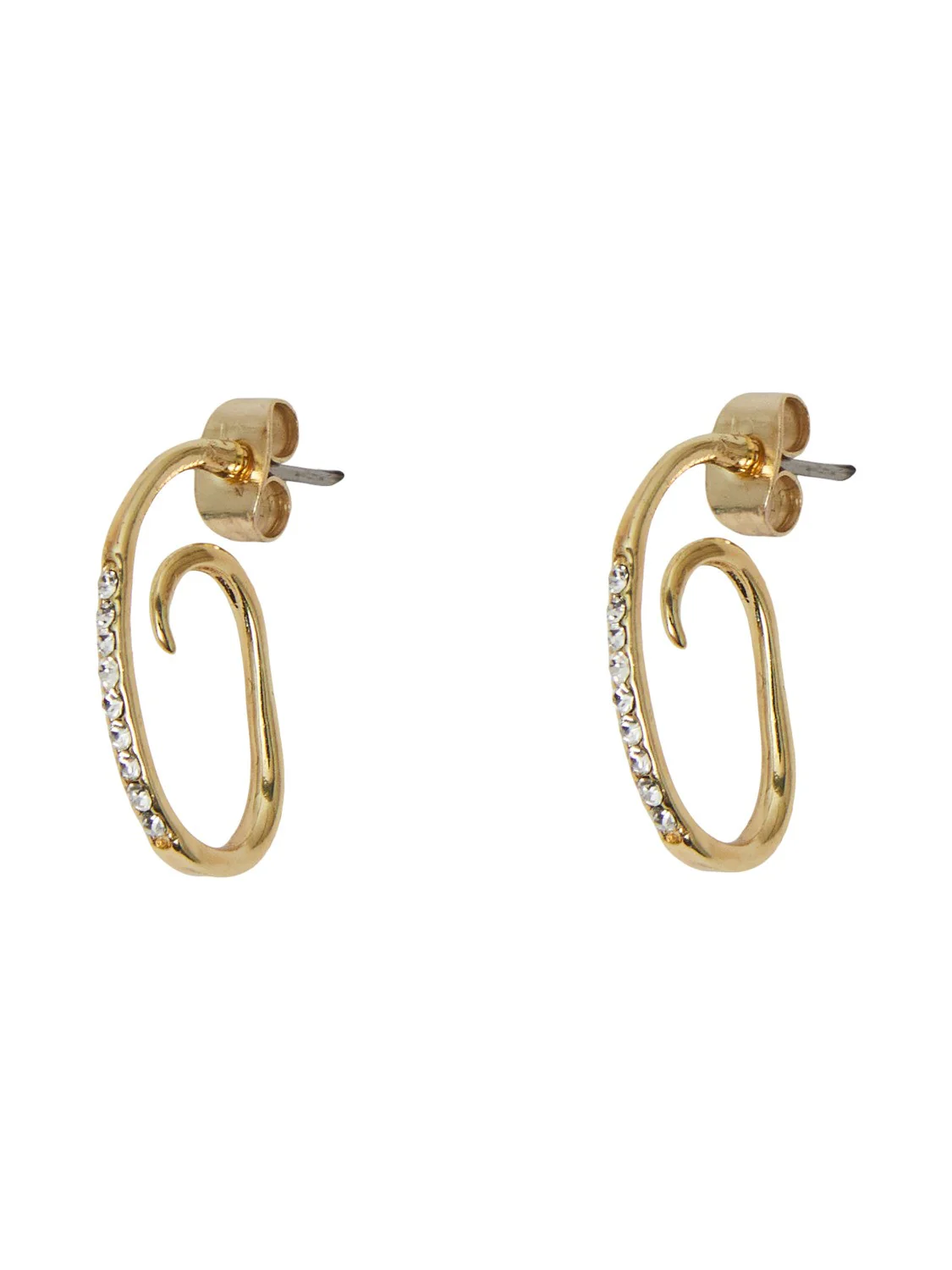 Mulle Hoop Earrings (Gold) - Image 2