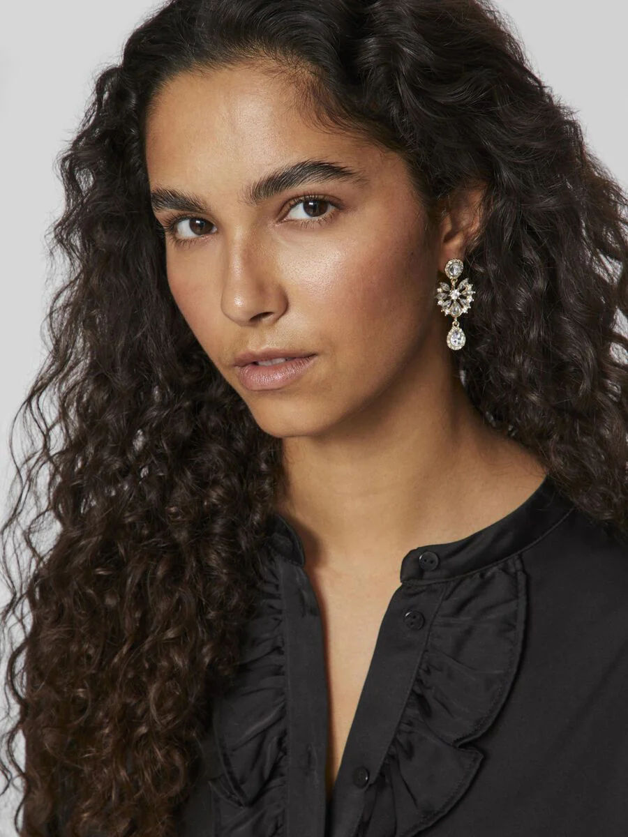 MYRA EARRINGS (GOLD/CLOUD DANCER)