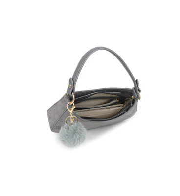 Myra Handbag (Grey) - Image 3