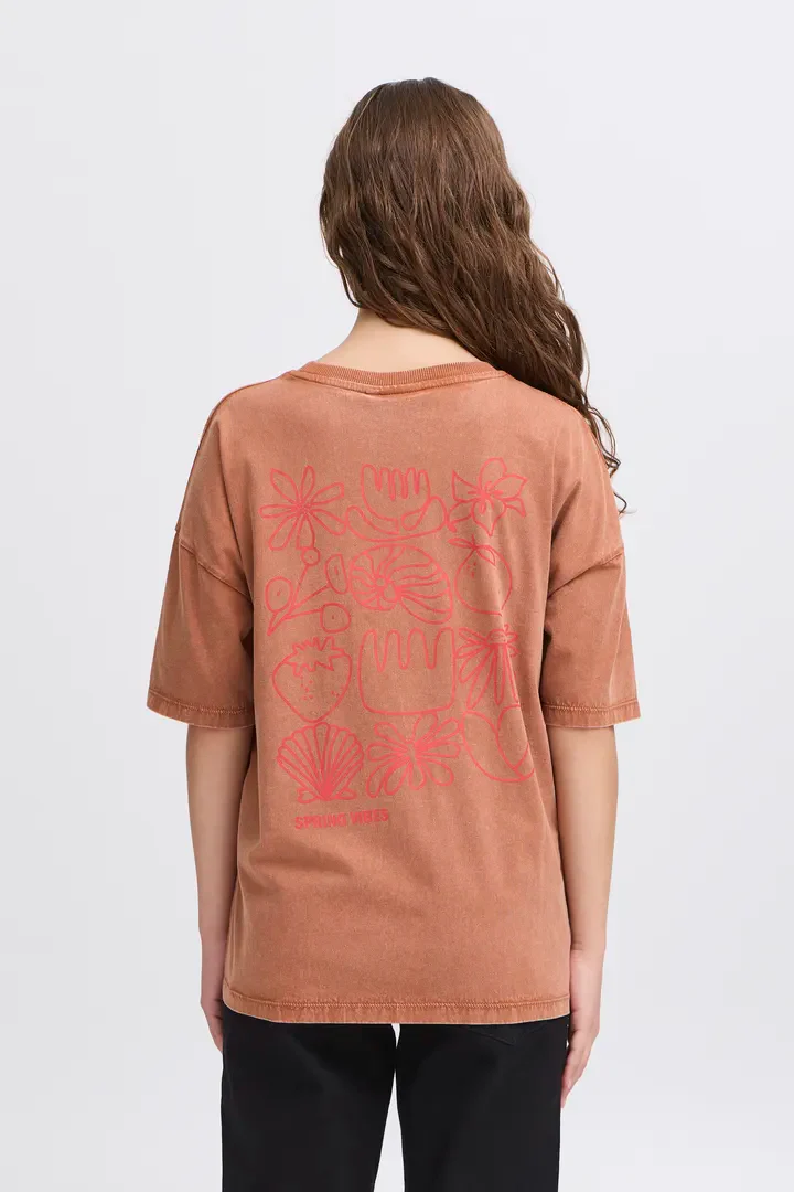 Naba T-Shirt (Brown Patina) - Image 2