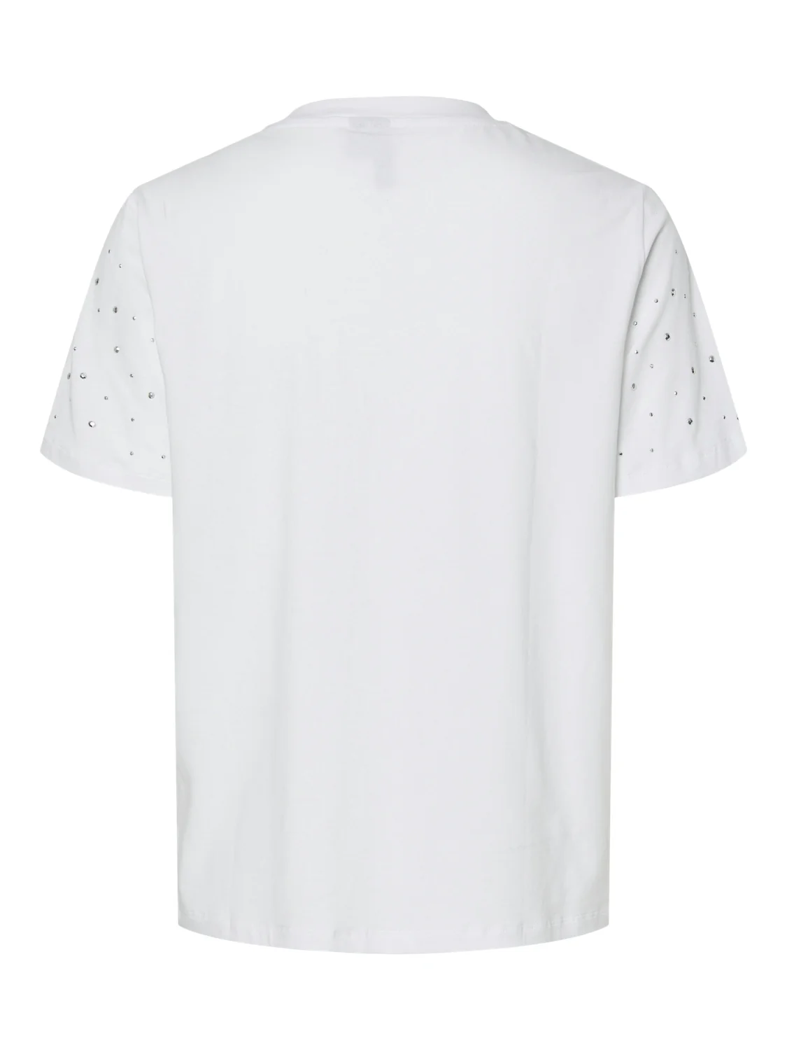 Nadine Studded T-Shirt (Bright White) - Image 2