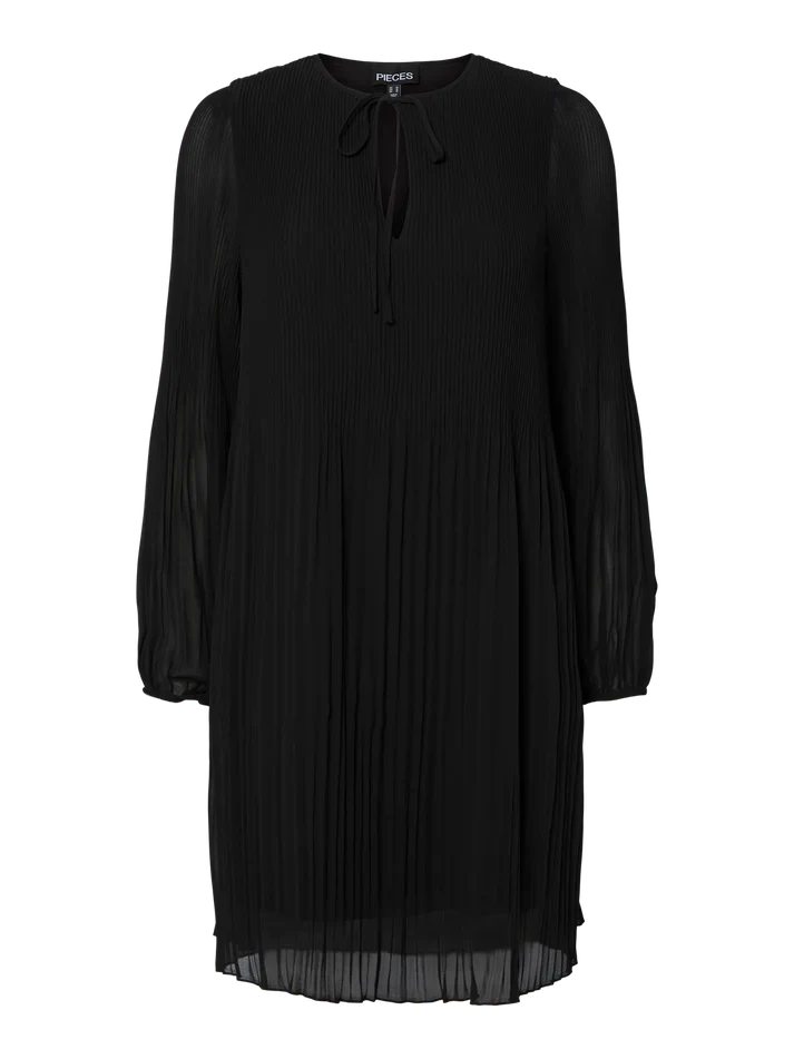 Naomi Short Dress (Black) - Image 4