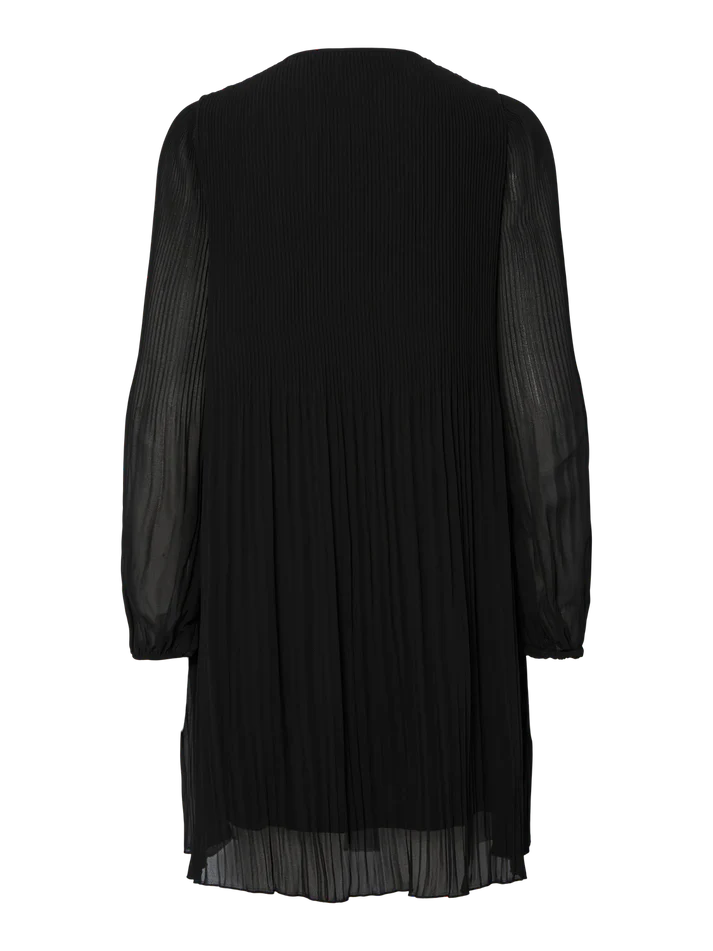 Naomi Short Dress (Black) - Image 5