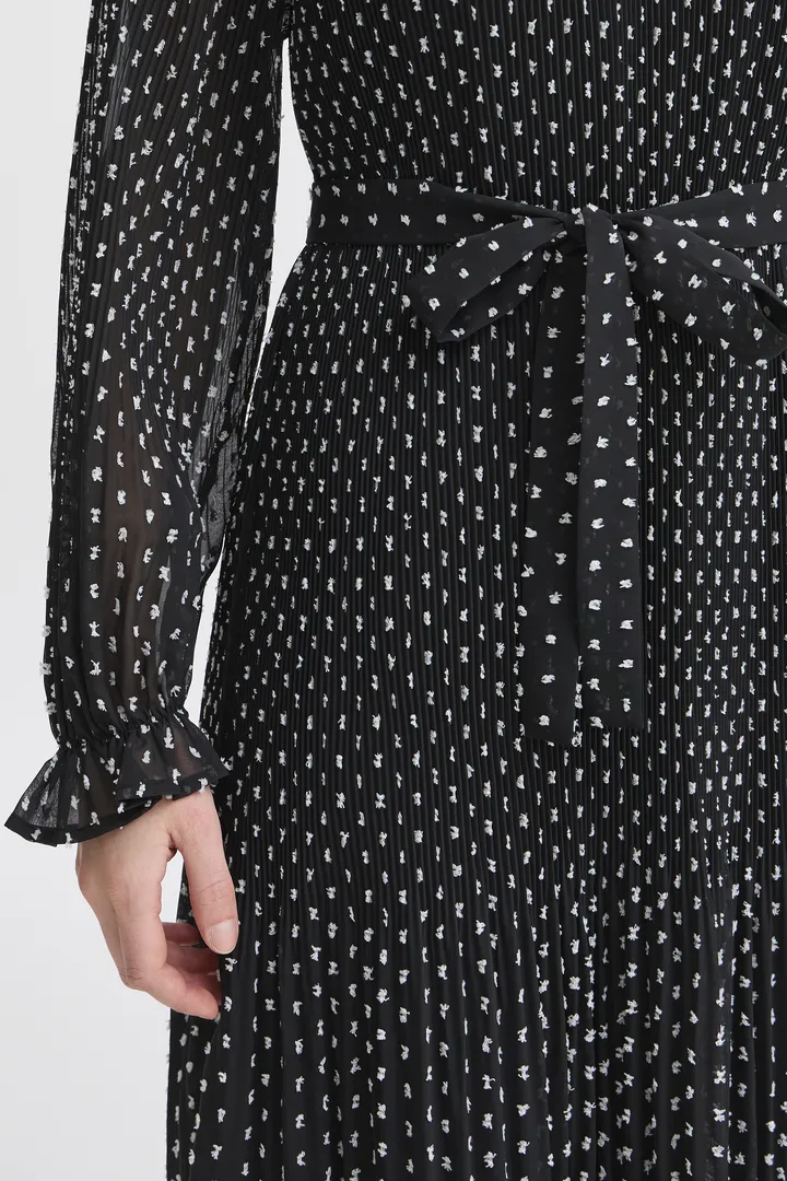 Nelly Dress (Black/White) - Image 5