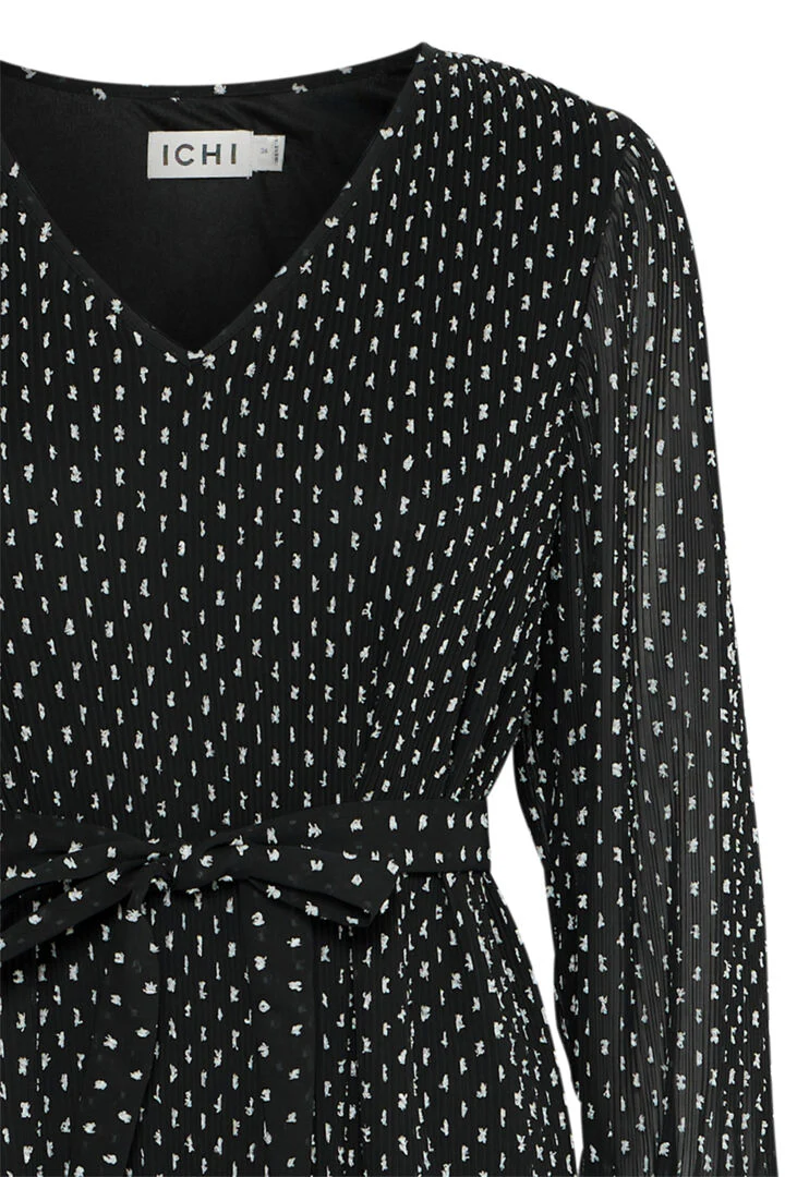 Nelly Dress (Black/White) - Image 6