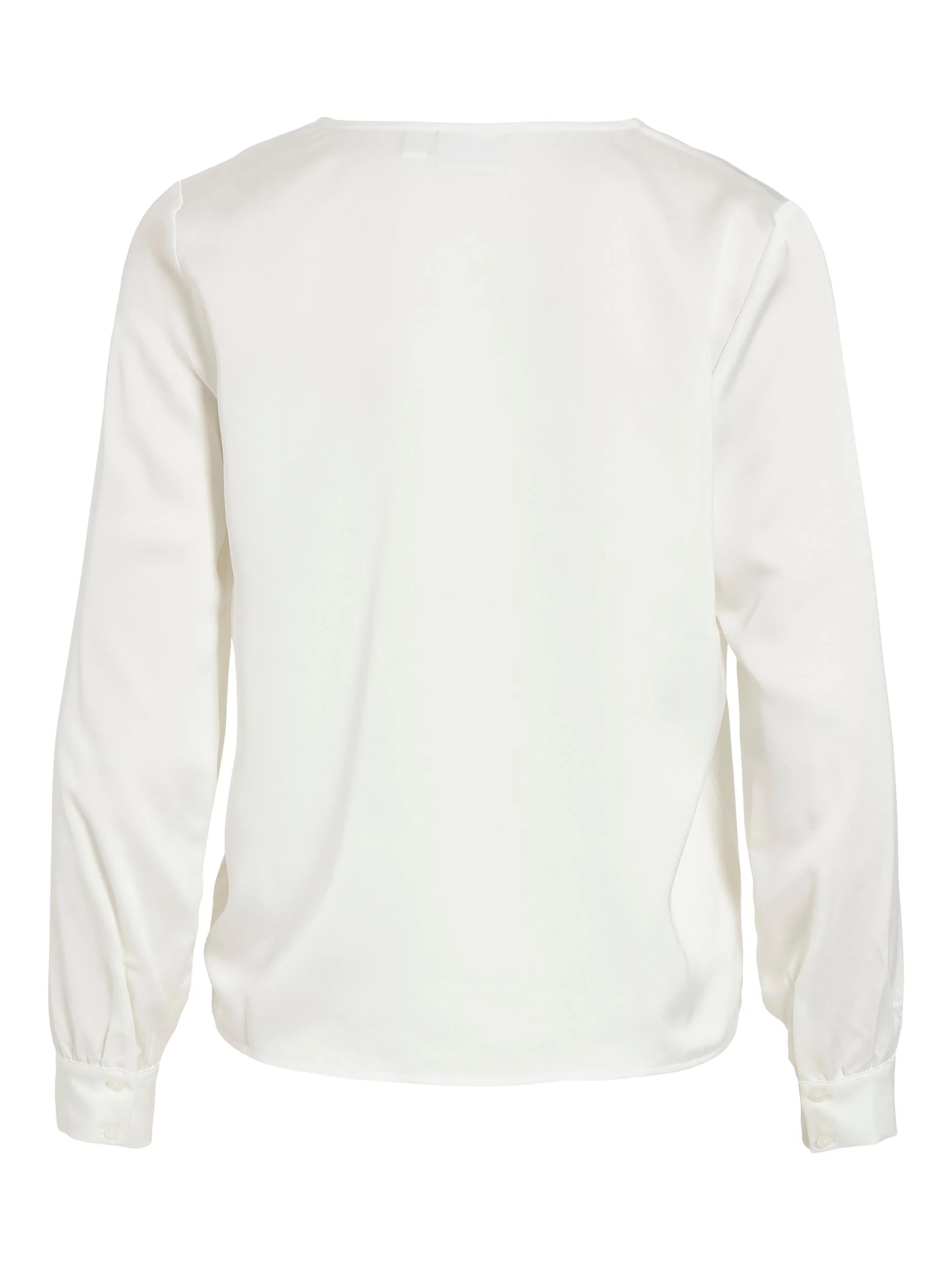 NESSIE V-NECK TOP (SNOW WHITE) - Image 3