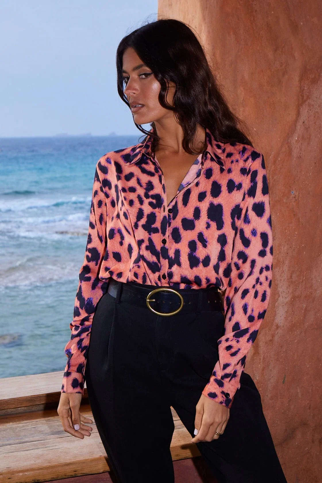 Nevada Shirt (Plorange Leopard) - Image 2
