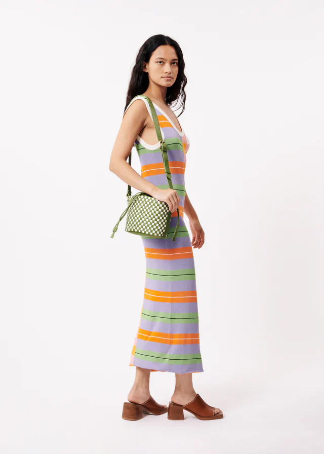 NEVIN SLEEVELESS KNIT DRESS (MULTICOLOUR) - Image 2