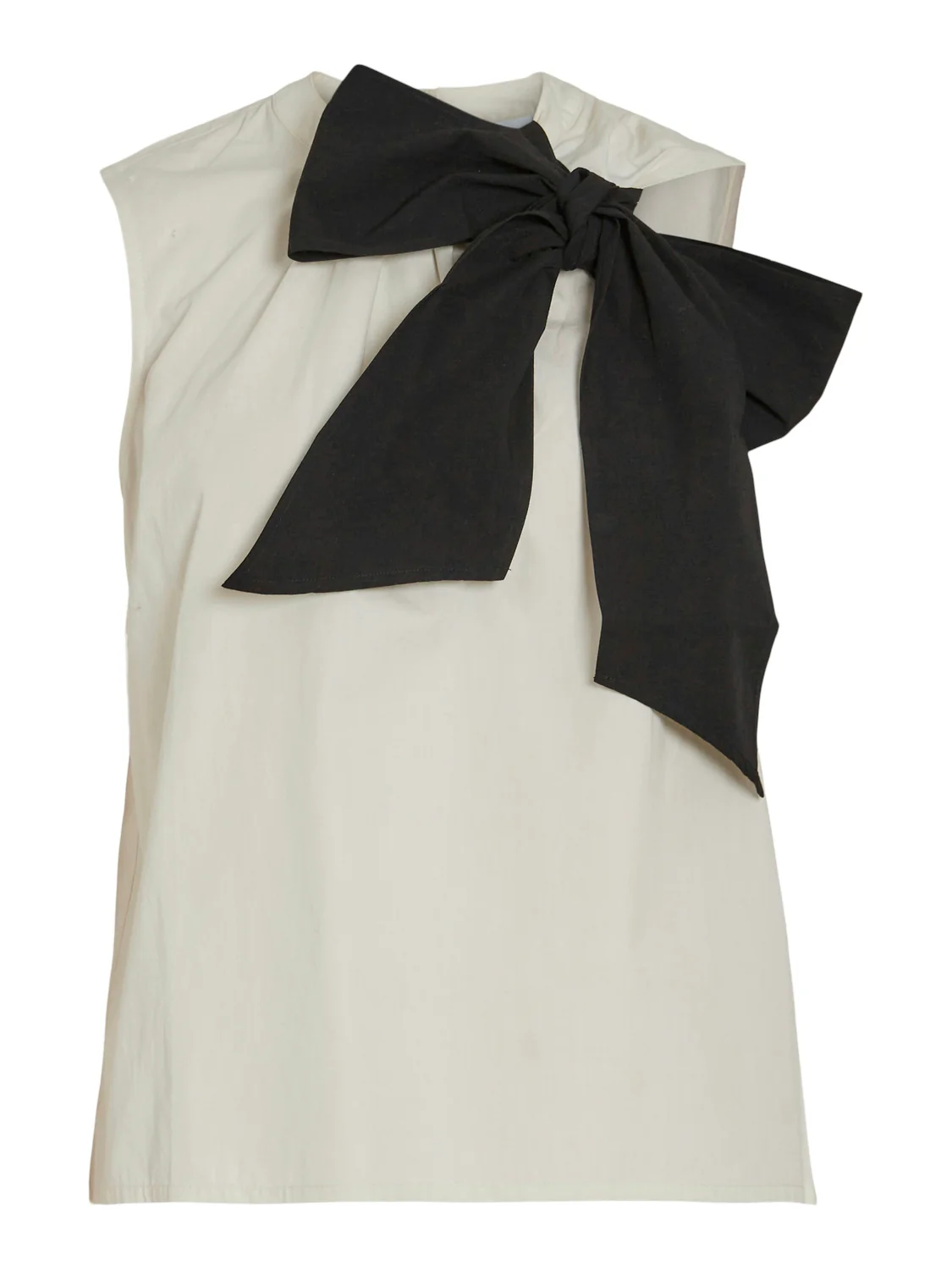 Nika Sleeveless Bow Top (Birch/Bow) - Image 3