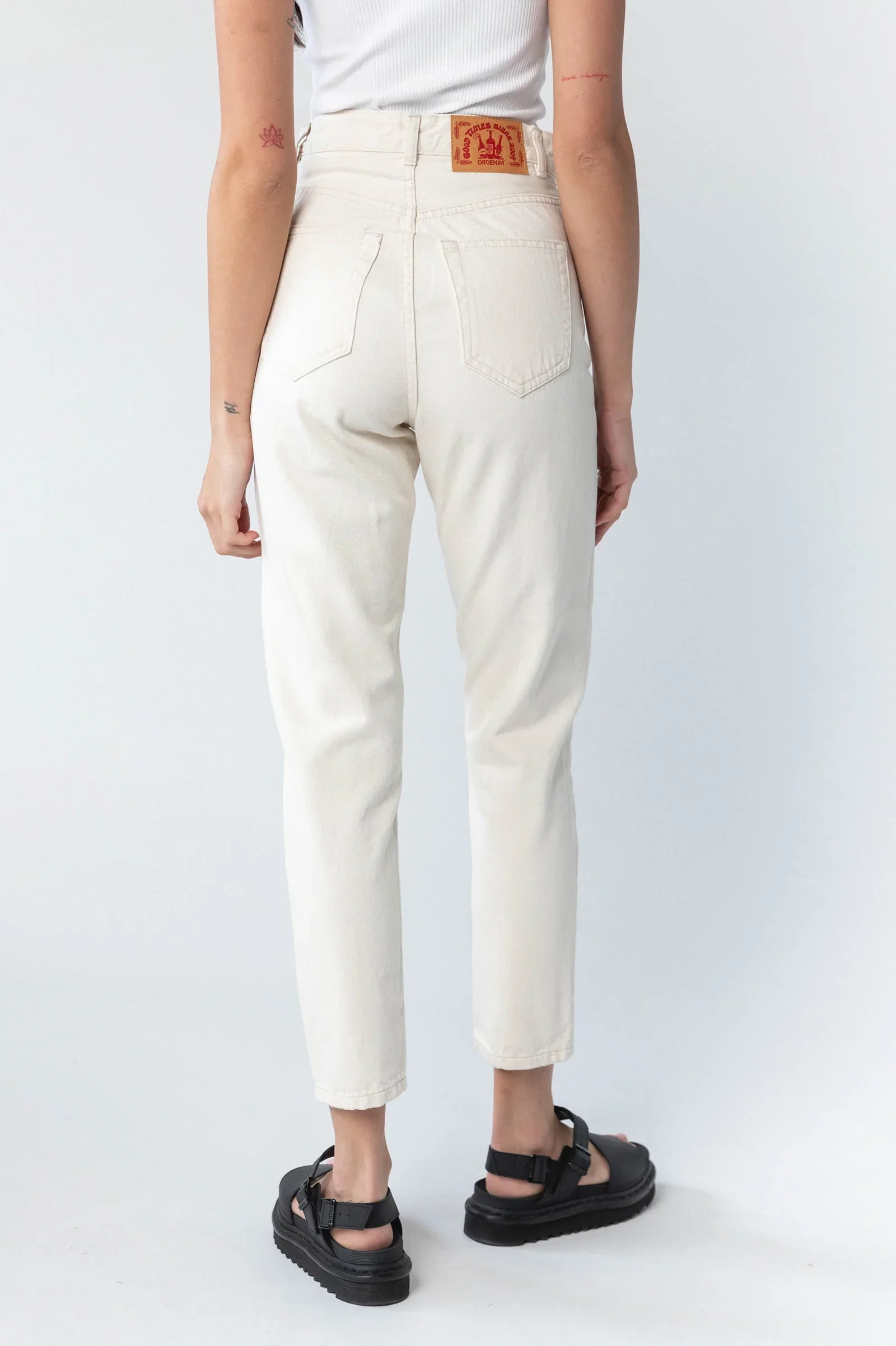 Nora Empress High Waisted Mom Jeans (Loom State/Cream) - Image 4