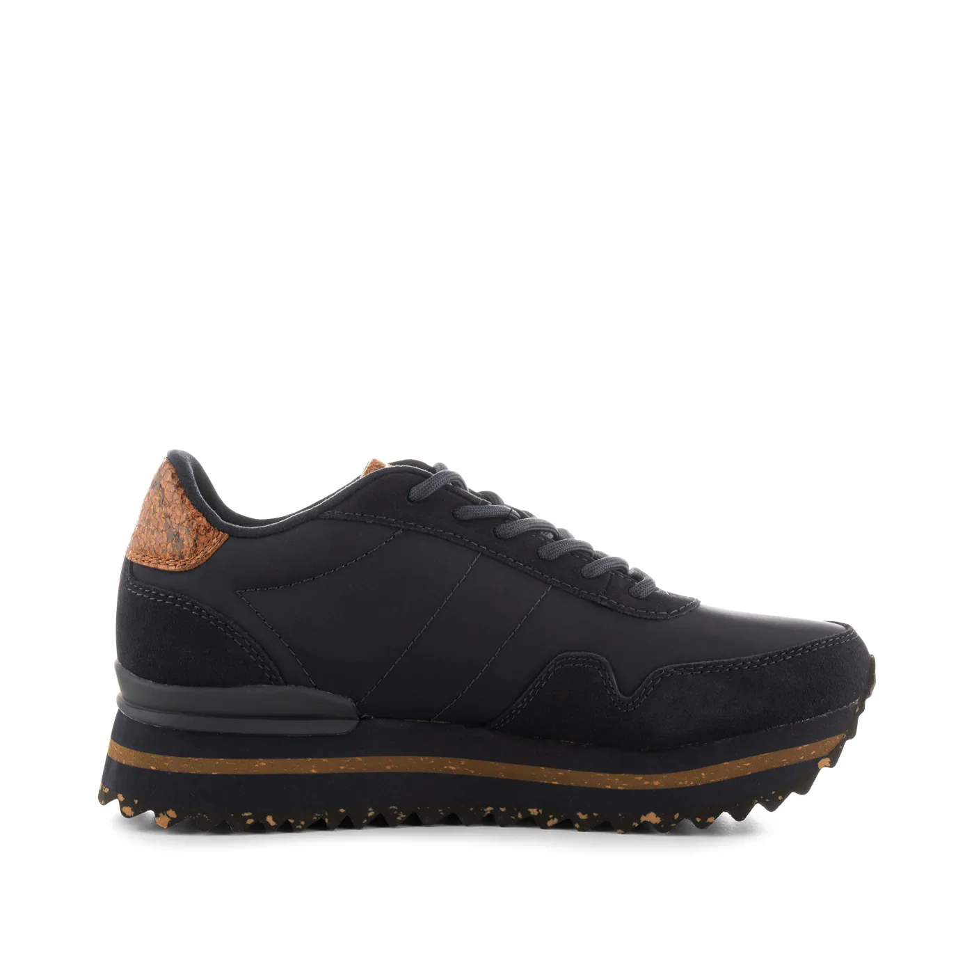 Nora III Leather Plateau (Dark Navy) - Image 3